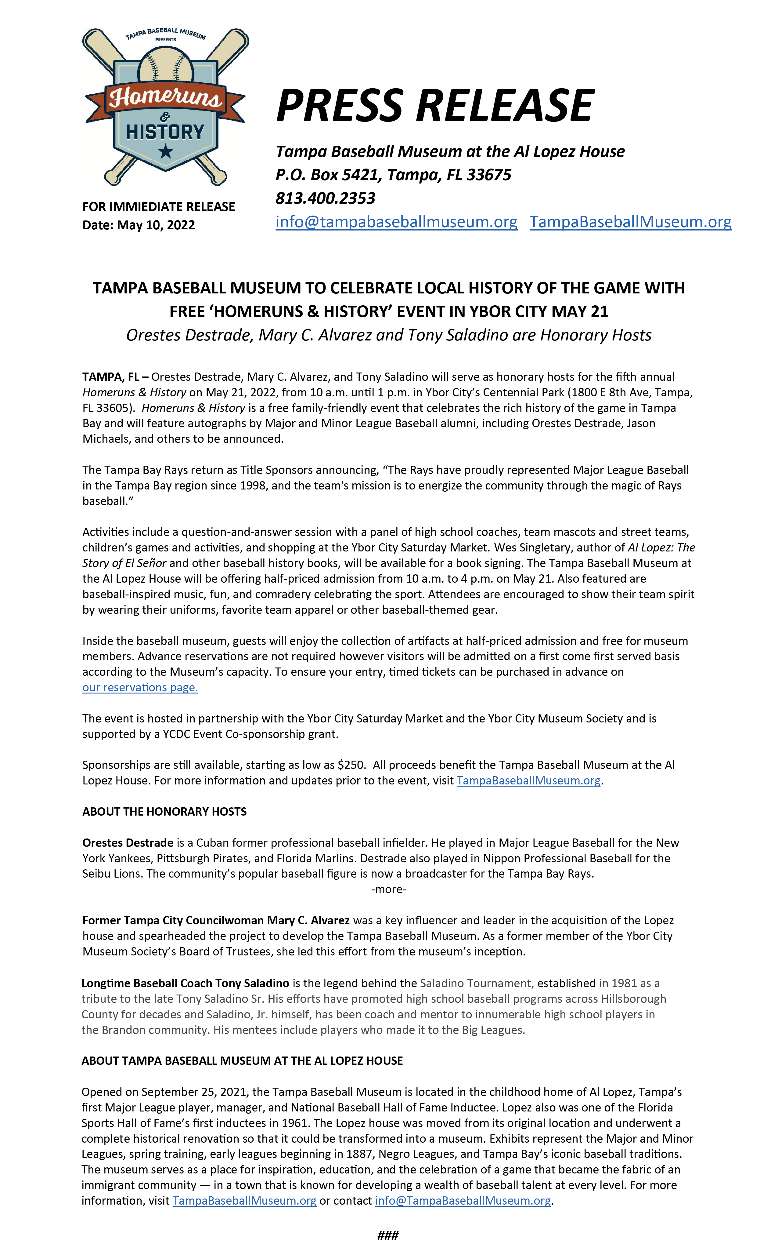 Tampa Baseball Museum